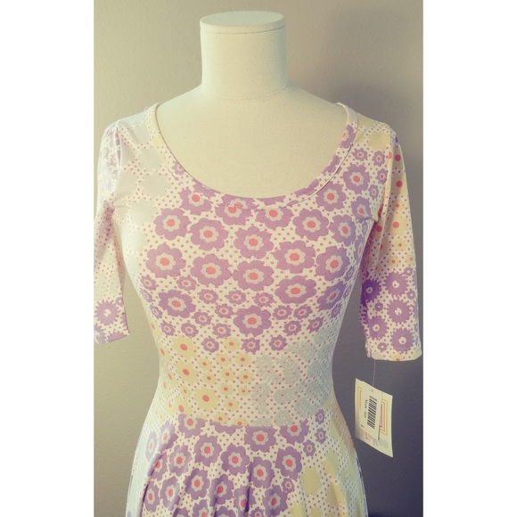 XXS LuLaRoe Nicole Dress - Picture 5 of 7